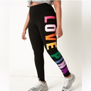 VS PINK Cotton High Waist Leggings Small